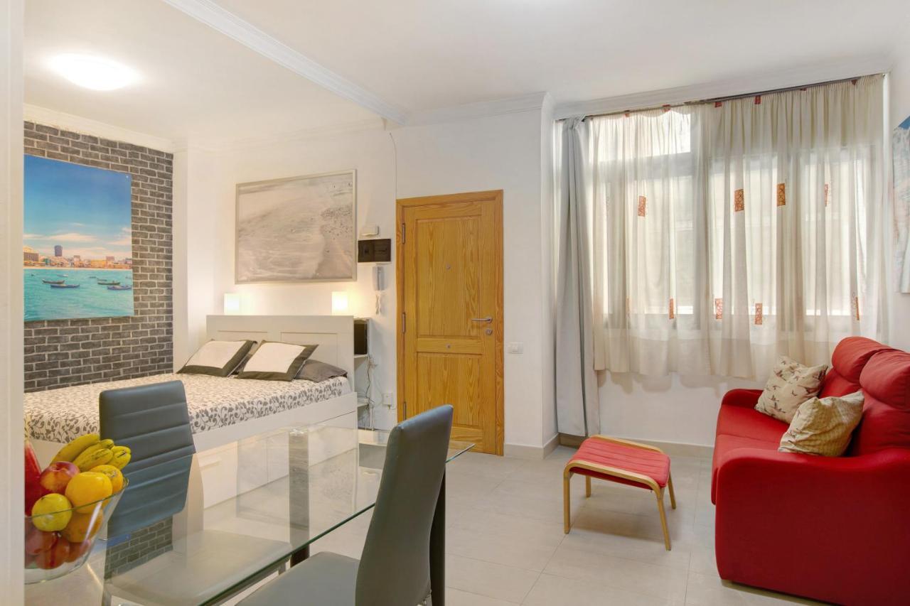 Beach Studio Apartment Canteras Las Palmas de Gran Canaria Extérieur photo