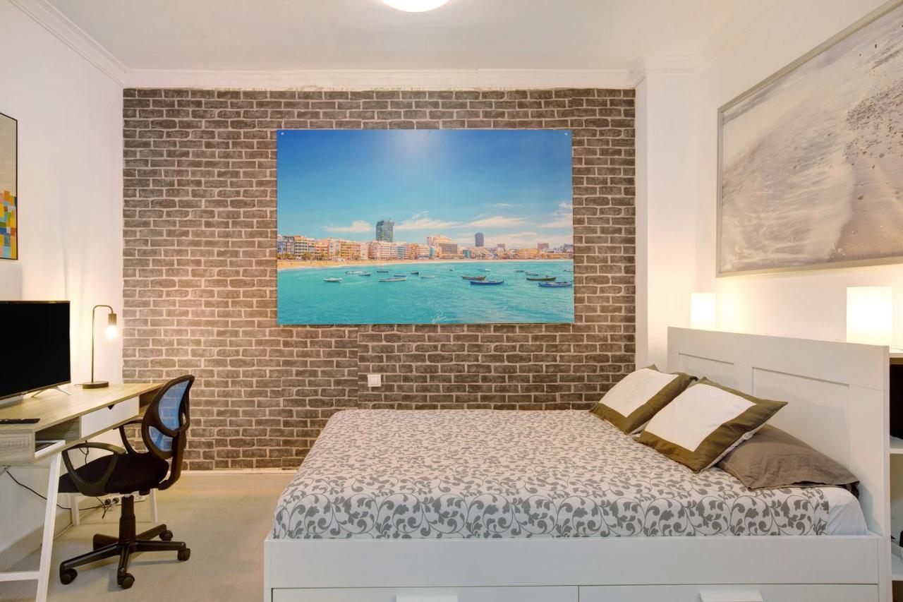 Beach Studio Apartment Canteras Las Palmas de Gran Canaria Extérieur photo