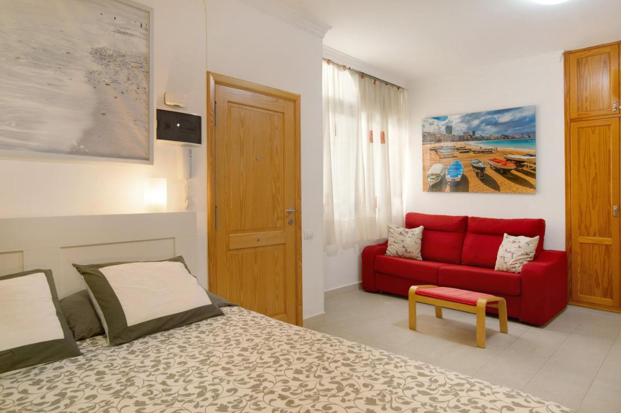 Beach Studio Apartment Canteras Las Palmas de Gran Canaria Extérieur photo