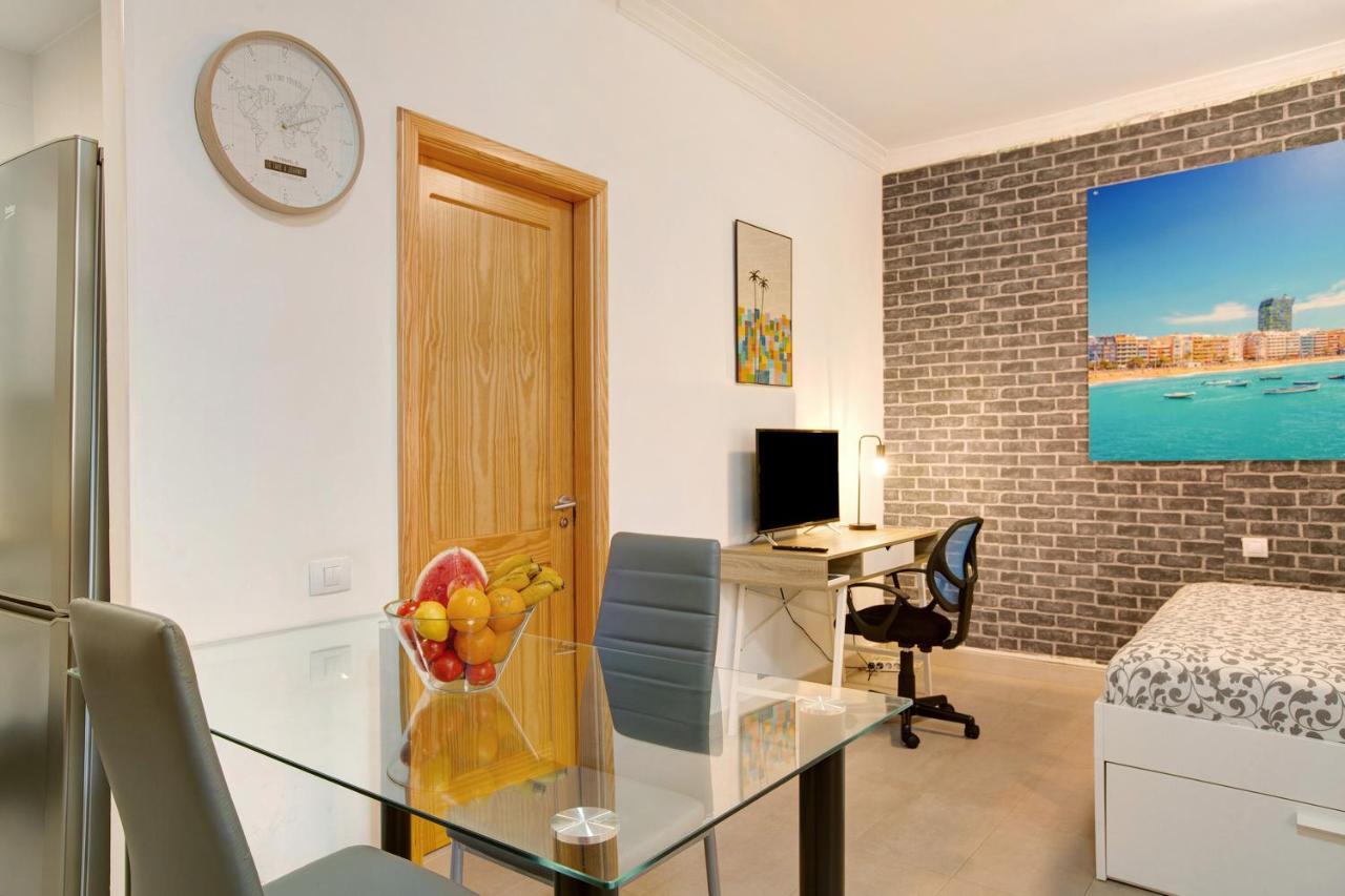 Beach Studio Apartment Canteras Las Palmas de Gran Canaria Extérieur photo